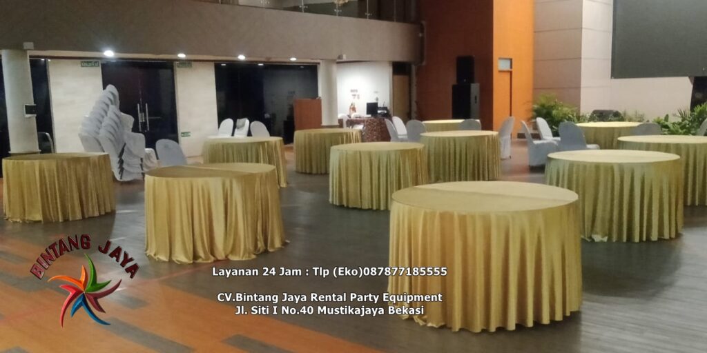 Meja Bulat Diameter 160cm