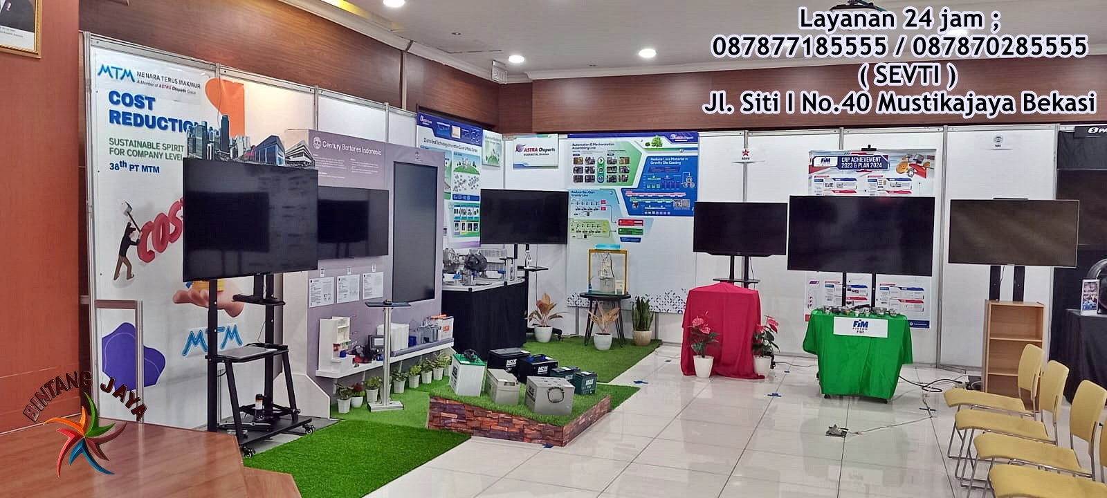 Layanan Sewa Murah Booth Pameran Senopati Jakarta Selatan