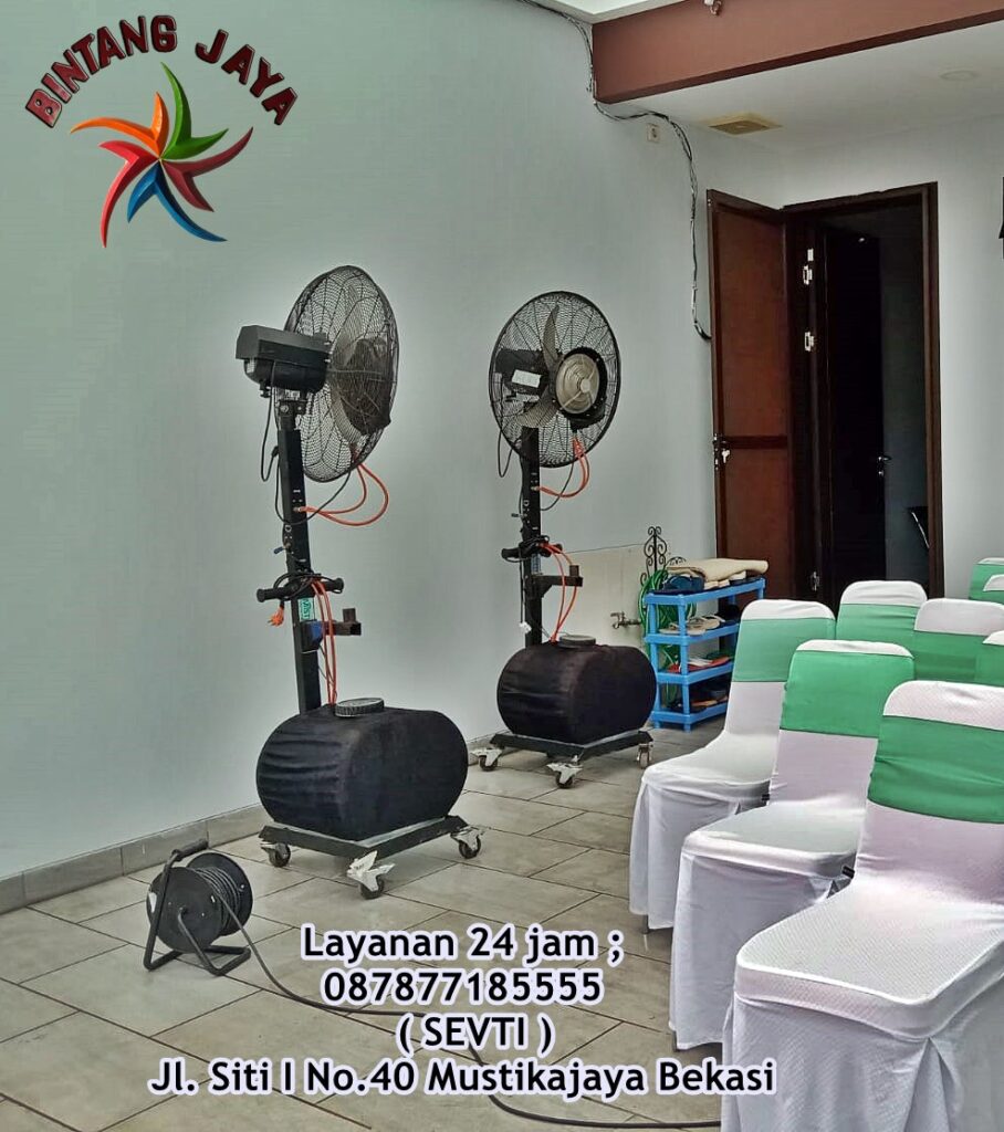 Sewa Kipas Blower Embun Sejuk Dingin Jakarta Pusat