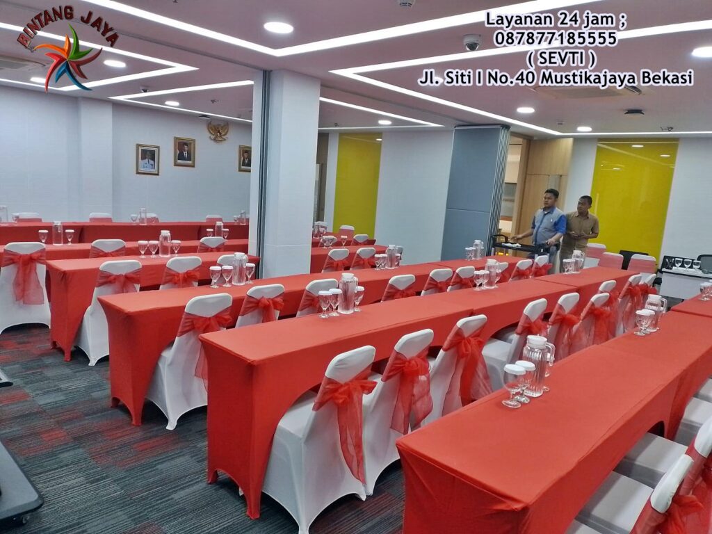 Sewa Meja IBM Cover Taplak Aneka Warna DKI Jakarta