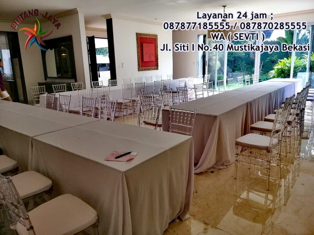 Layanan Sewa Ekonomis Kursi Tiffany Acrylic Wilyah Jakarta