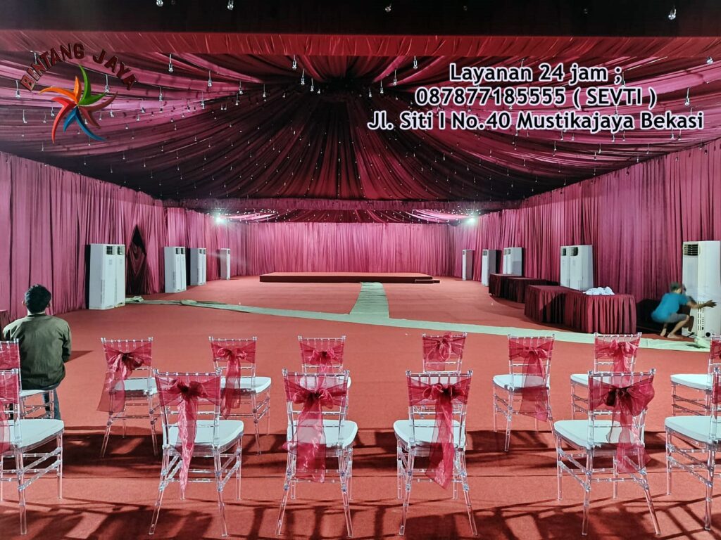 Layanan Sewa Tarif Murah Kursi Tiffany Acrylic Pita Area Jakarta