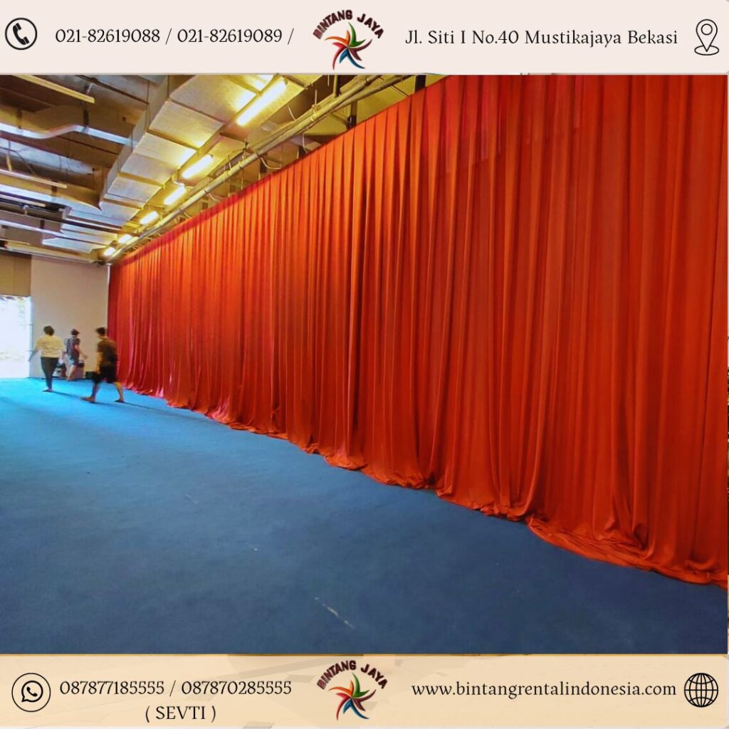 Rekomendasi Tempat Sewa Tirai Dekorasi Melimpah Area Depok