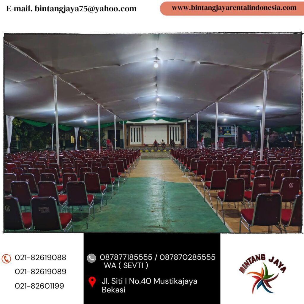 Harga Sewa Tenda Dengan Set Kursi Tamu FTR-405 Di Jakarta