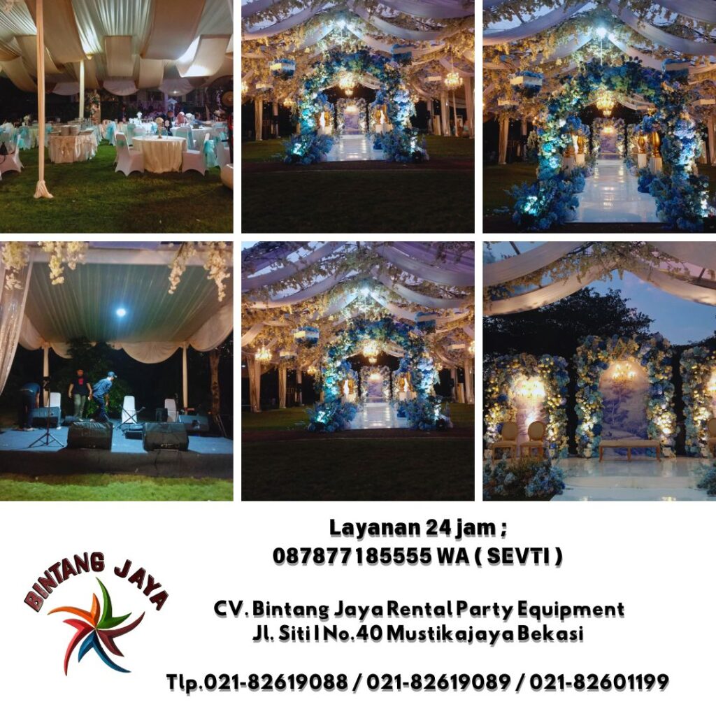 Sewa Tenda lengkap Backdrop Meja Dan Kursi Jakarta