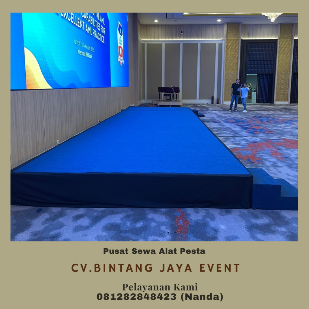 Sewa Level Stage / Panggung Include Karpet Murah Di Jakarta