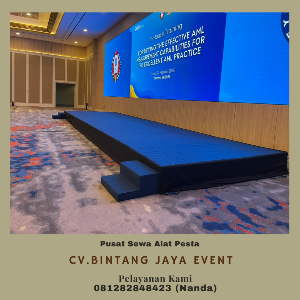 Sewa Level Stage / Panggung Include Karpet Murah Di Jakarta