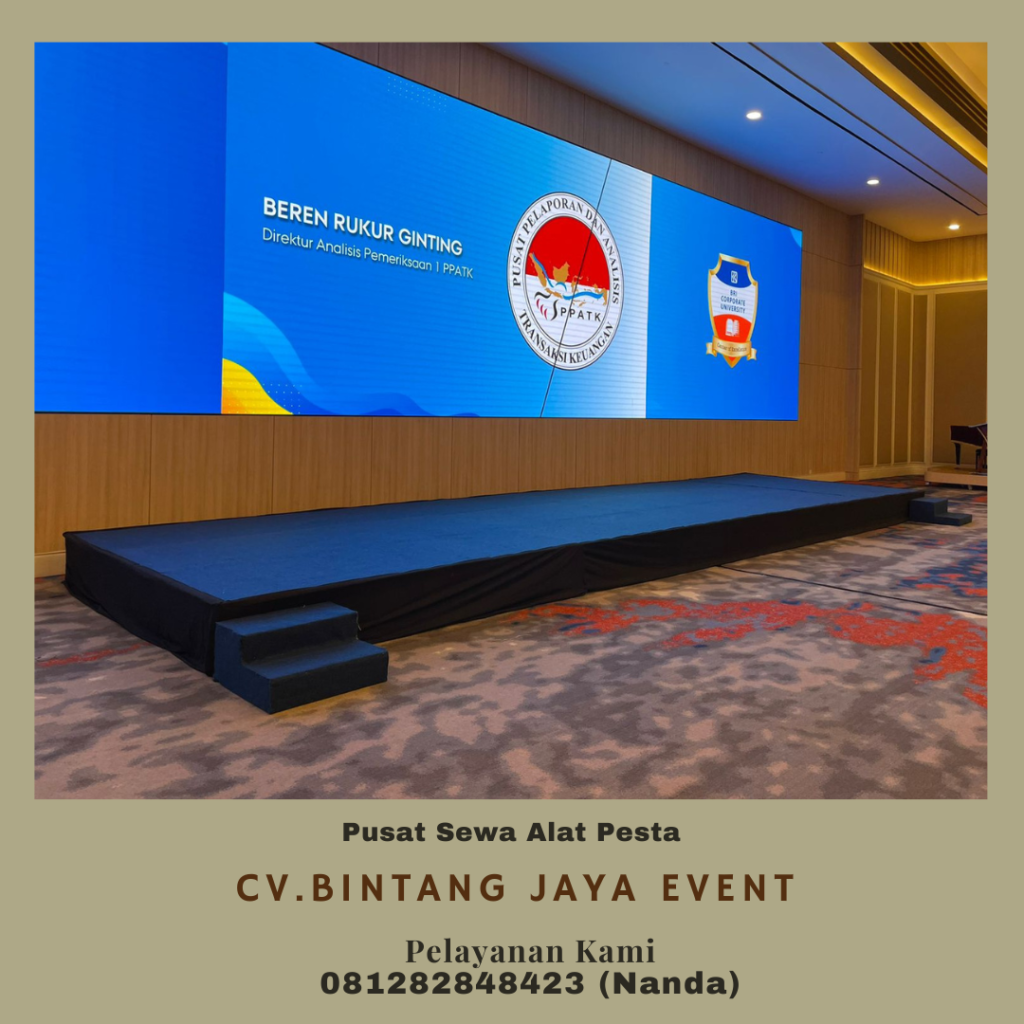 Sewa Level Stage / Panggung Include Karpet Murah Di Jakarta