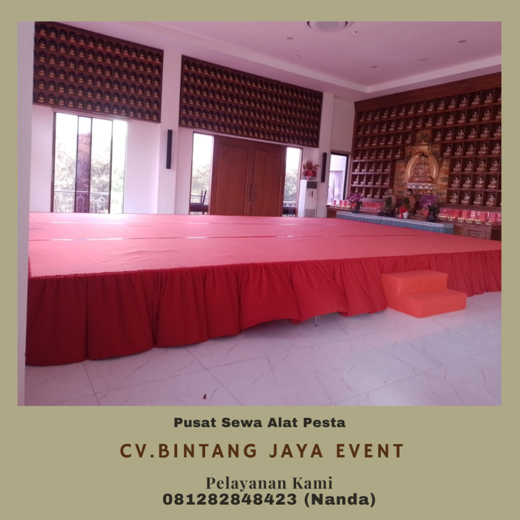 Sewa Level Stage / Panggung Include Karpet Murah Di Jakarta