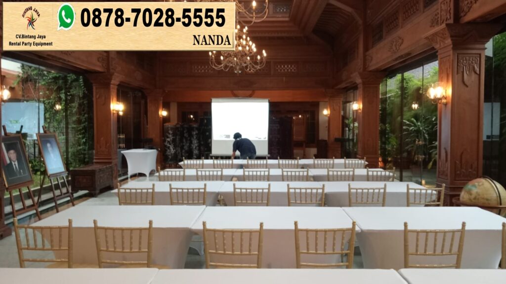 Sewa Meja Dan Kursi Tiffany Area Jakarta