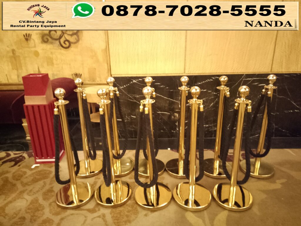 Sewa Tiang Antrian Bludru Di Tangerang