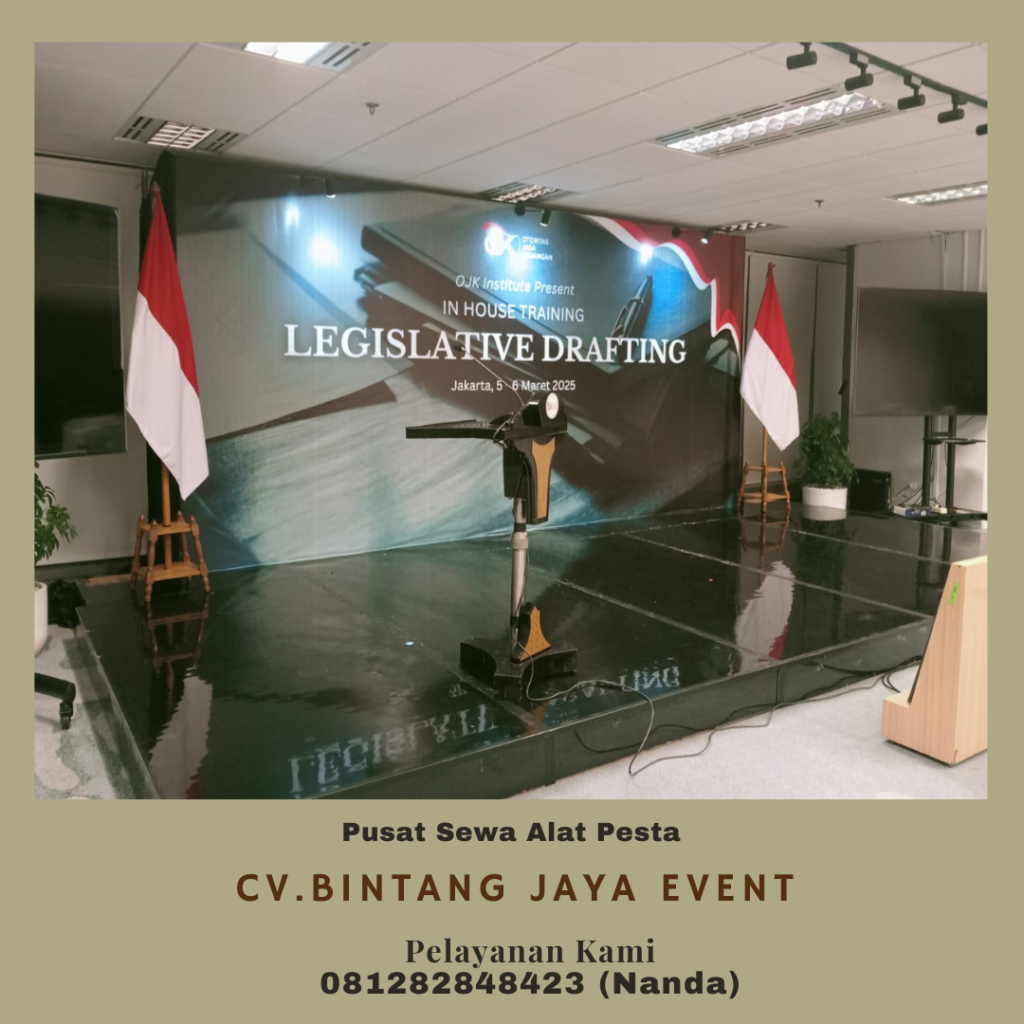 Jasa Sewa Backdrop,Print Plexi Dan Lighting area Bekasi Jakarta