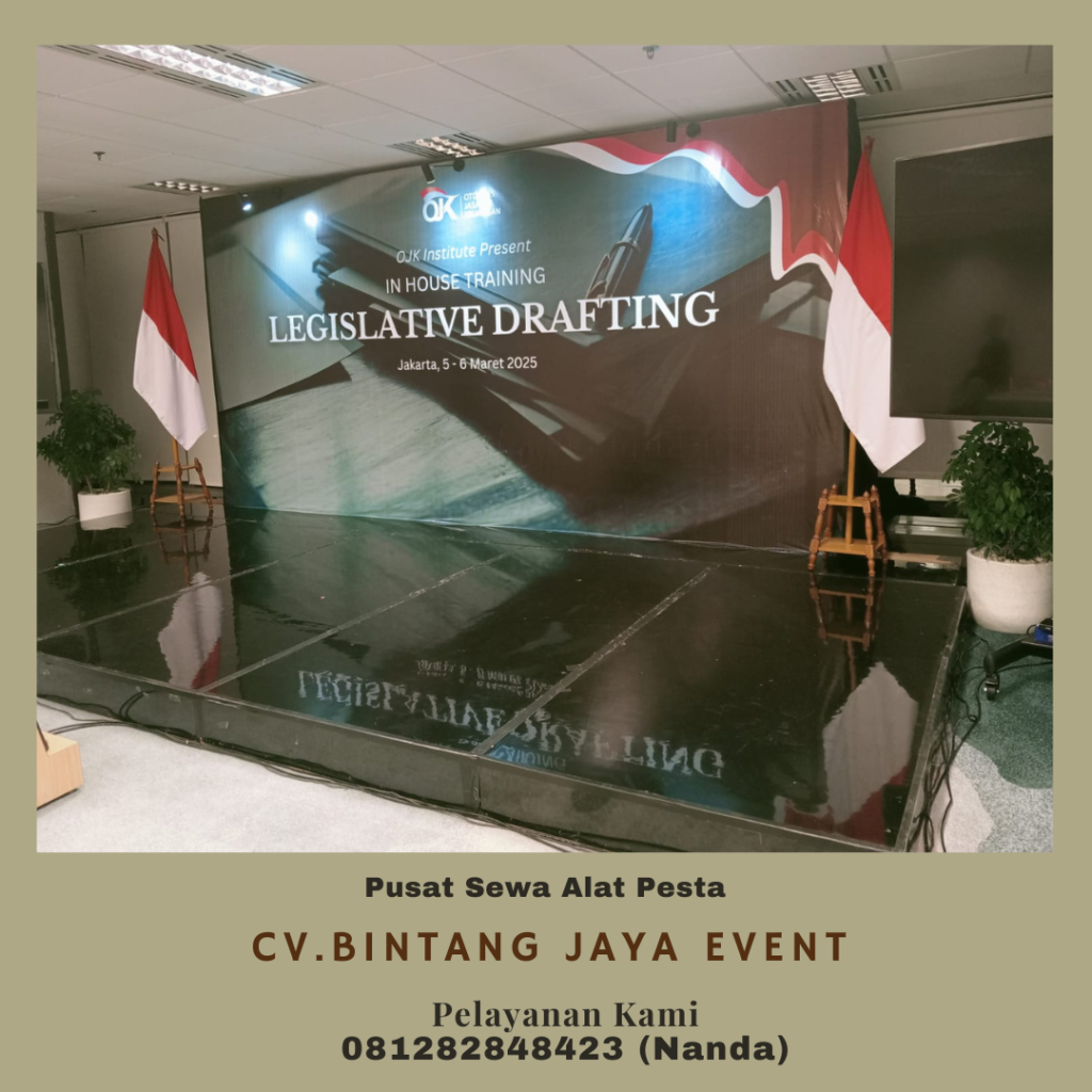 Jasa Sewa Backdrop,Print Plexi Dan Lighting area Bekasi Jakarta
