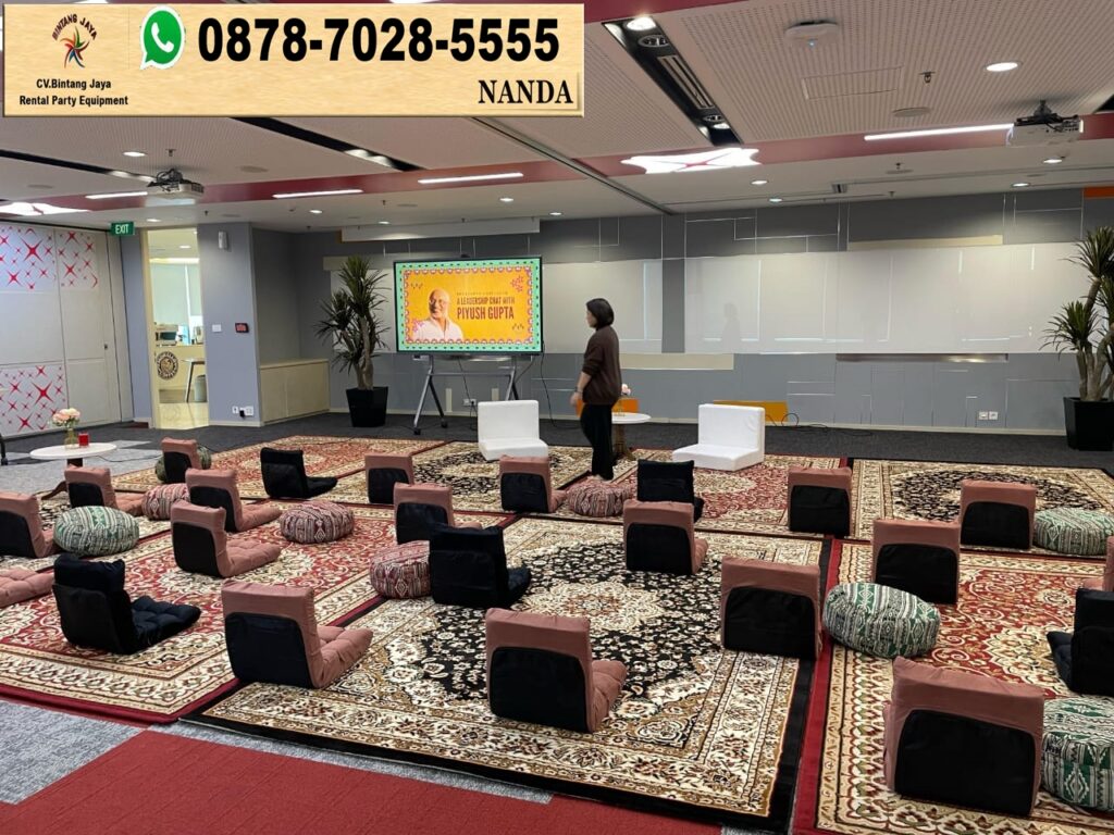 Jasa Sewa Kursi Sofa Lesehan Busa Empuk di Jakarta