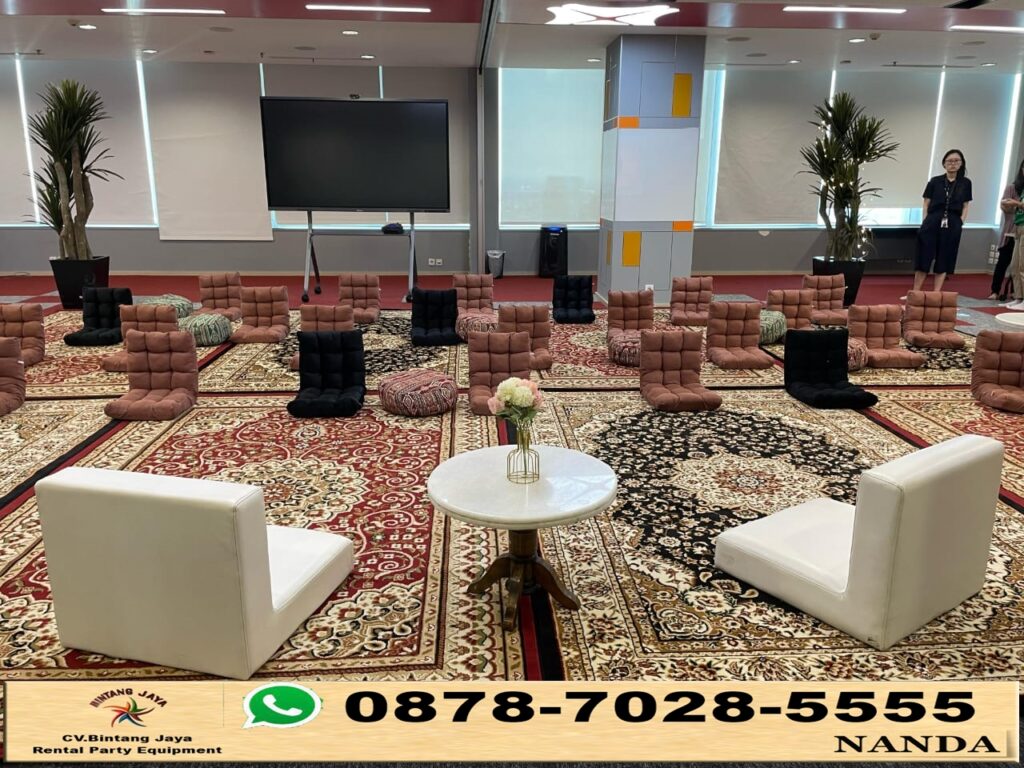 Jasa Sewa Kursi Sofa Lesehan Busa Empuk di Jakarta