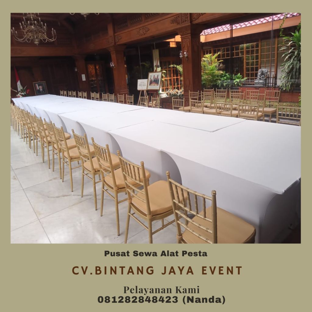 Penyewaan Kursi Tiffany Tipe Kayu Dan Acrylic Tangerang Selatan