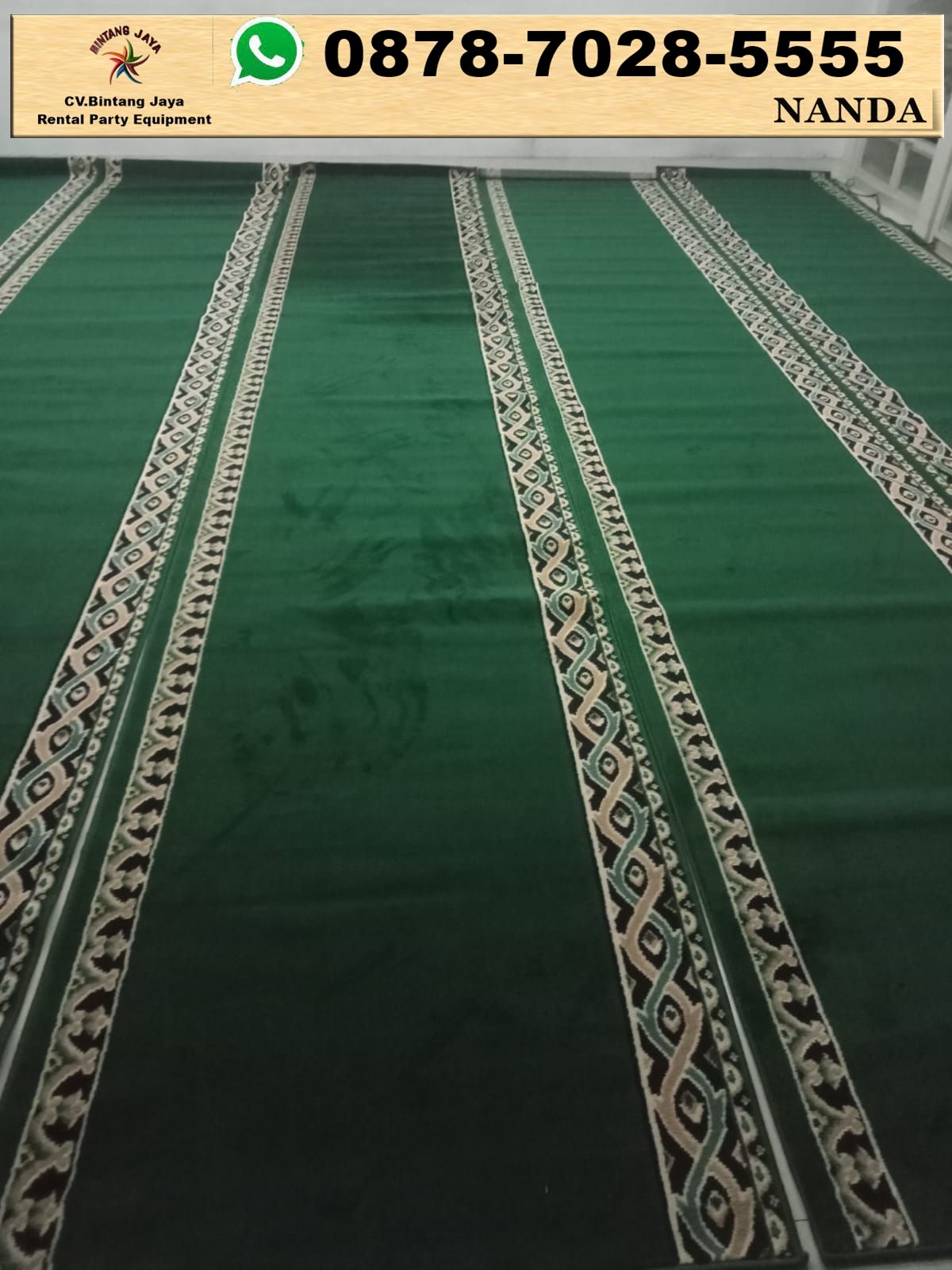 Rental Karpet Sajadah Masjid Atau Mushola di Jakarta