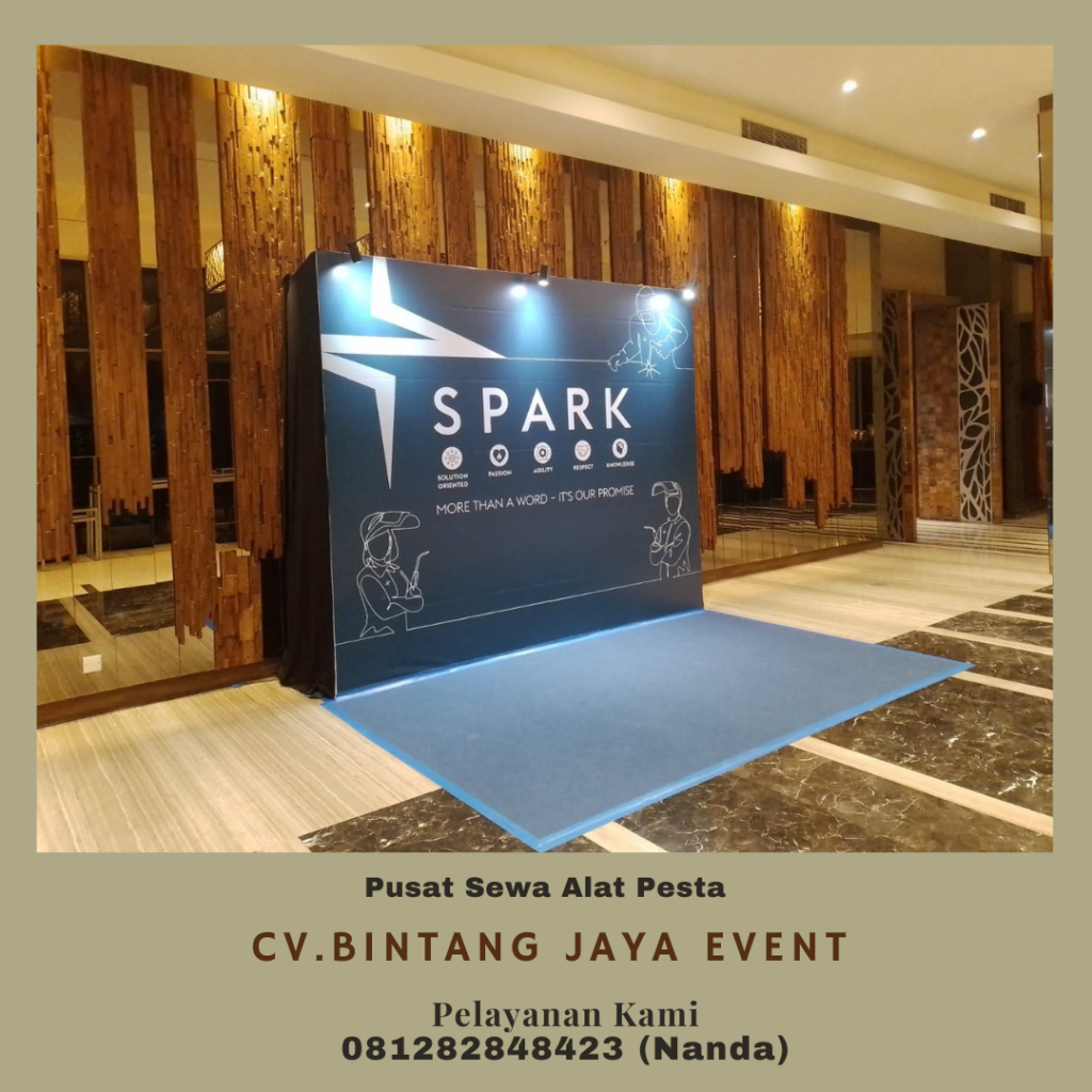 Sewa Backdrop Flooring, Bantal Duduk Event Honda Pondok Gede Bekasi