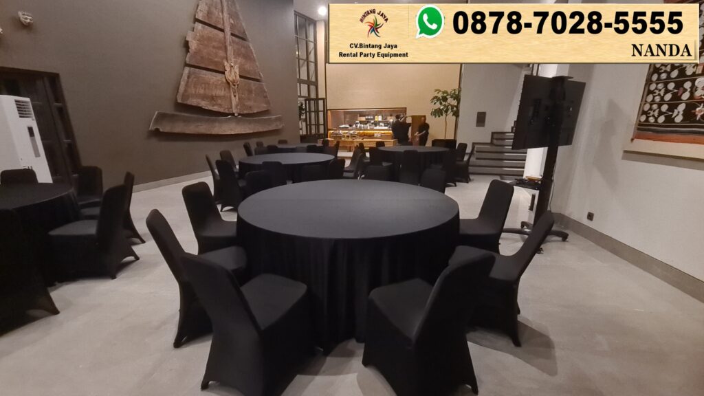 Sewa Kursi Dan Meja Bundar D180cm Event Hotel Alila Jakarta