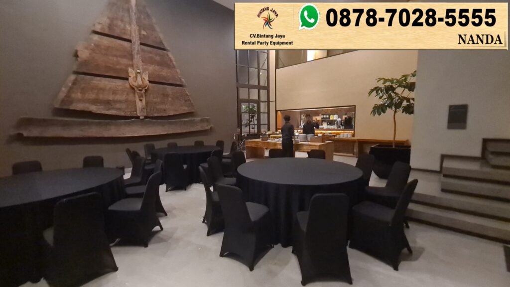 Sewa Kursi Dan Meja Bundar D180cm Event Hotel Alila Jakarta