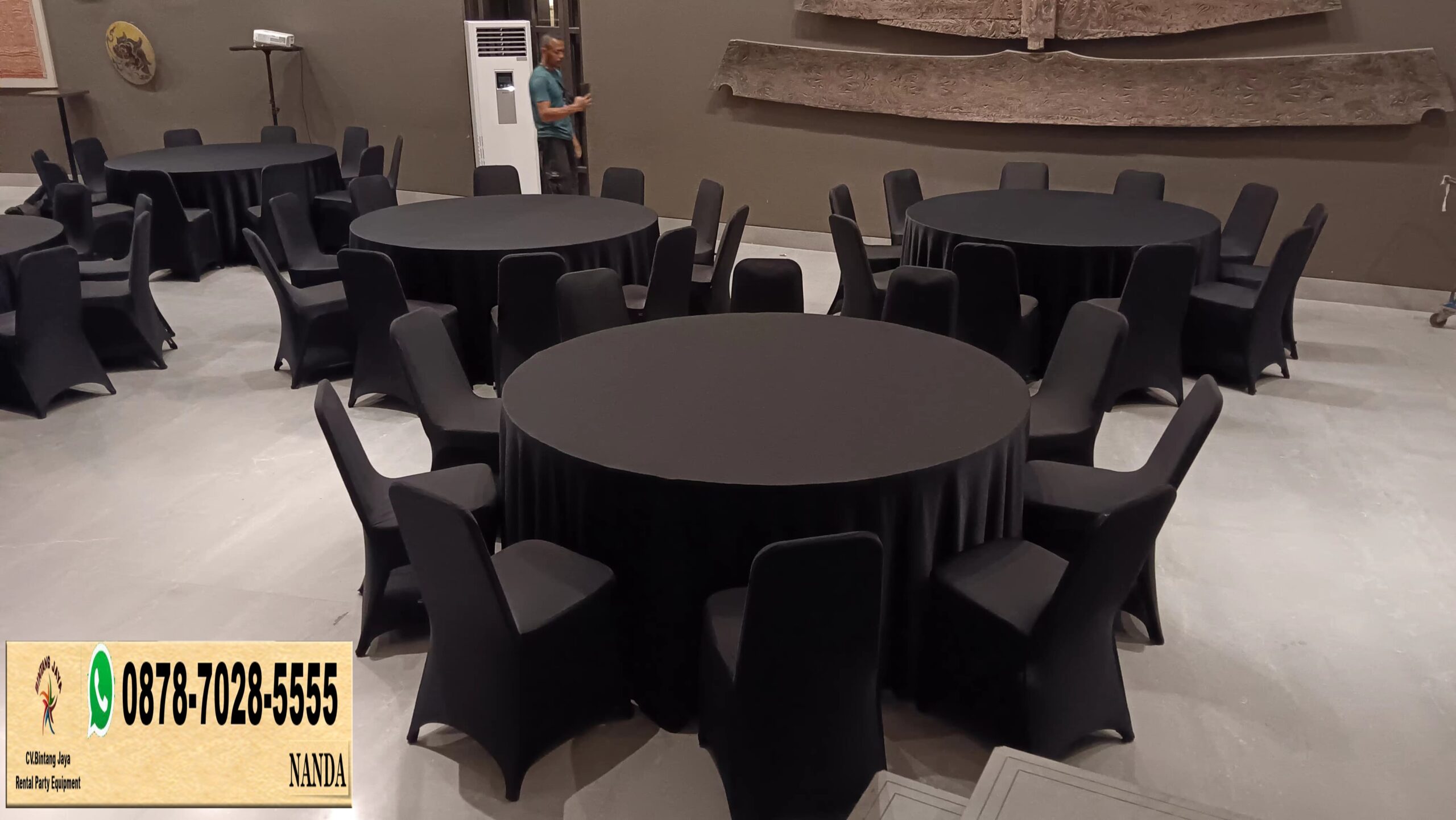 Sewa Kursi Dan Meja Bundar D180cm Event Hotel Alila Jakarta