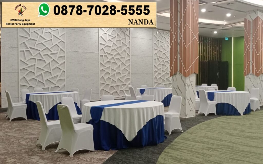Sewa Meja Bulat Dan Kursi Susun Event Ramadhan di Jakarta