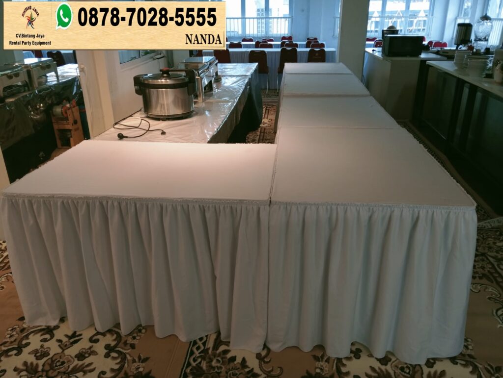 Sewa Meja Kotak Event Bukber Hubungi 0878-7028-5555 Di Jakarta