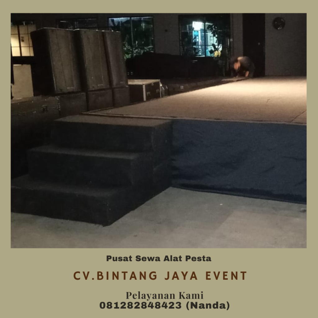 Sewa Panggung Cofee Break Indoor di Jakarta