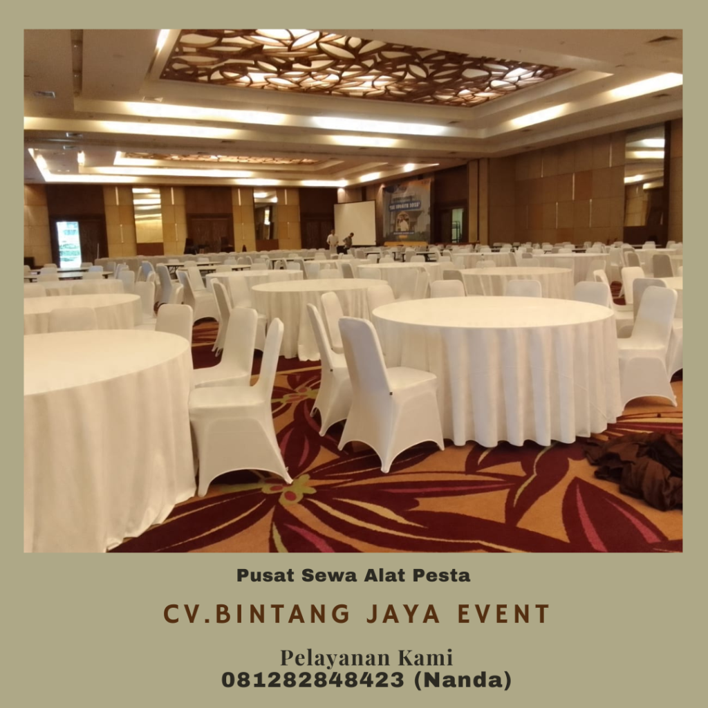 Sewa Round Table Ukuran Kecil Sedang, Besar Dan Jumbo di Jakarta