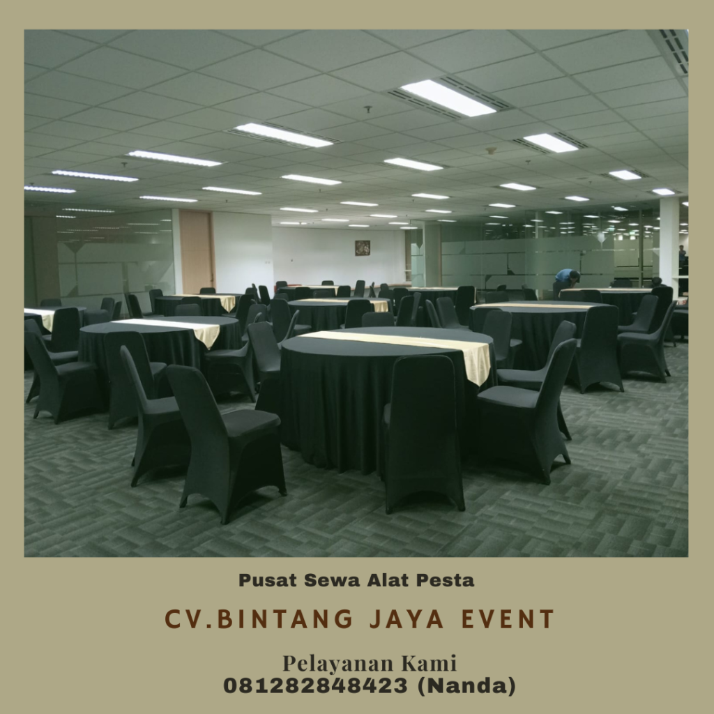 Sewa Round Table Ukuran Kecil Sedang, Besar Dan Jumbo di Jakarta