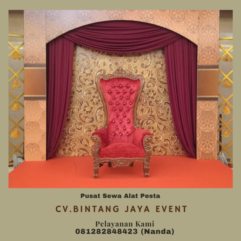 Gudang Sewa Kursi Syahrini Singgasana Mewah Di Bogor