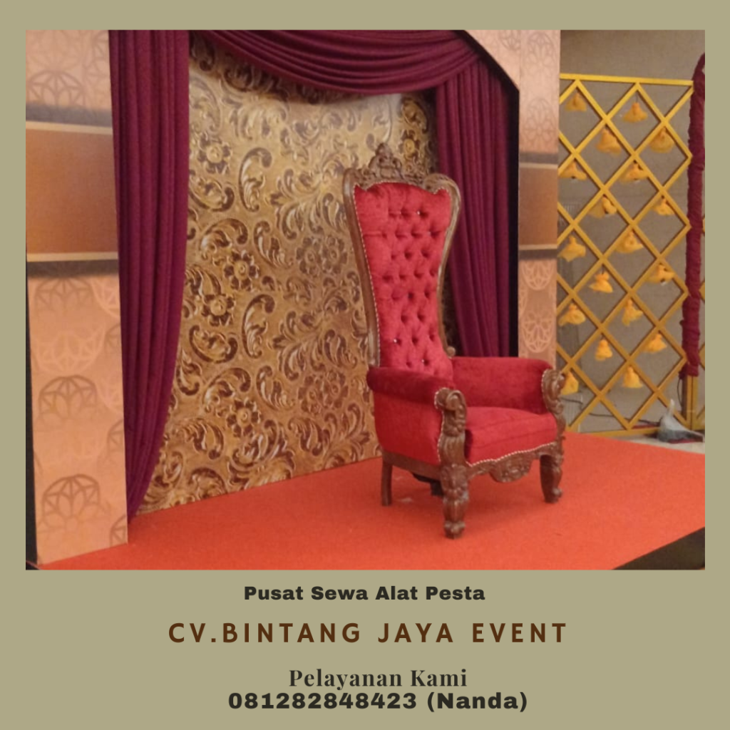 Gudang Sewa Kursi Syahrini Singgasana Mewah Di Bogor