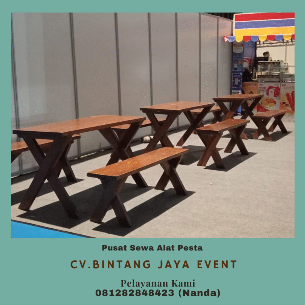 Jasa Sewa Meja Outdoor Taman Aneka Model di Jakarta