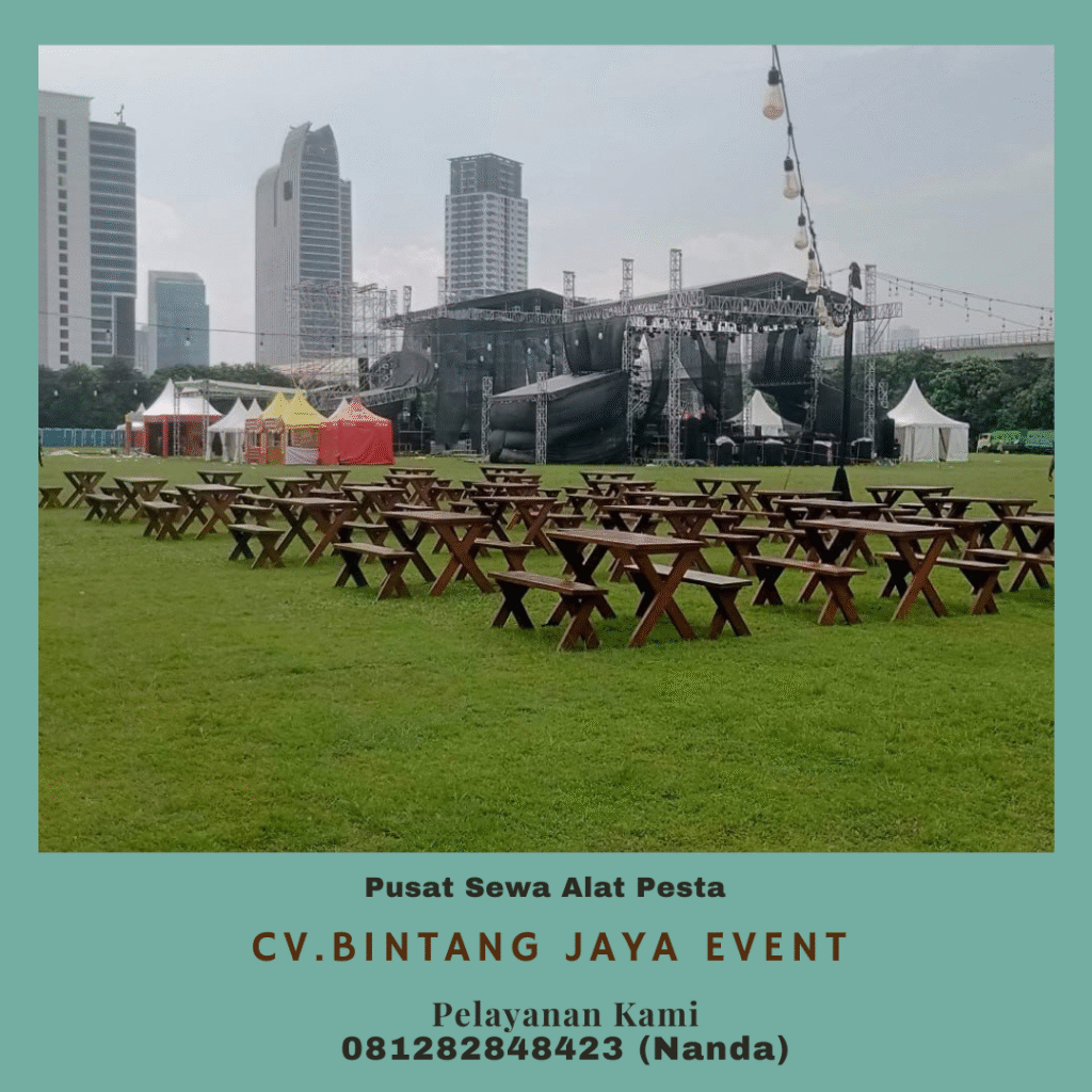 Jasa Sewa Meja Outdoor Taman Aneka Model di Jakarta