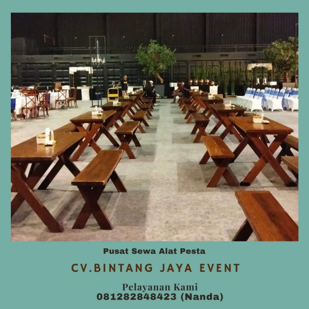 Jasa Sewa Meja Outdoor Taman Aneka Model di Jakarta