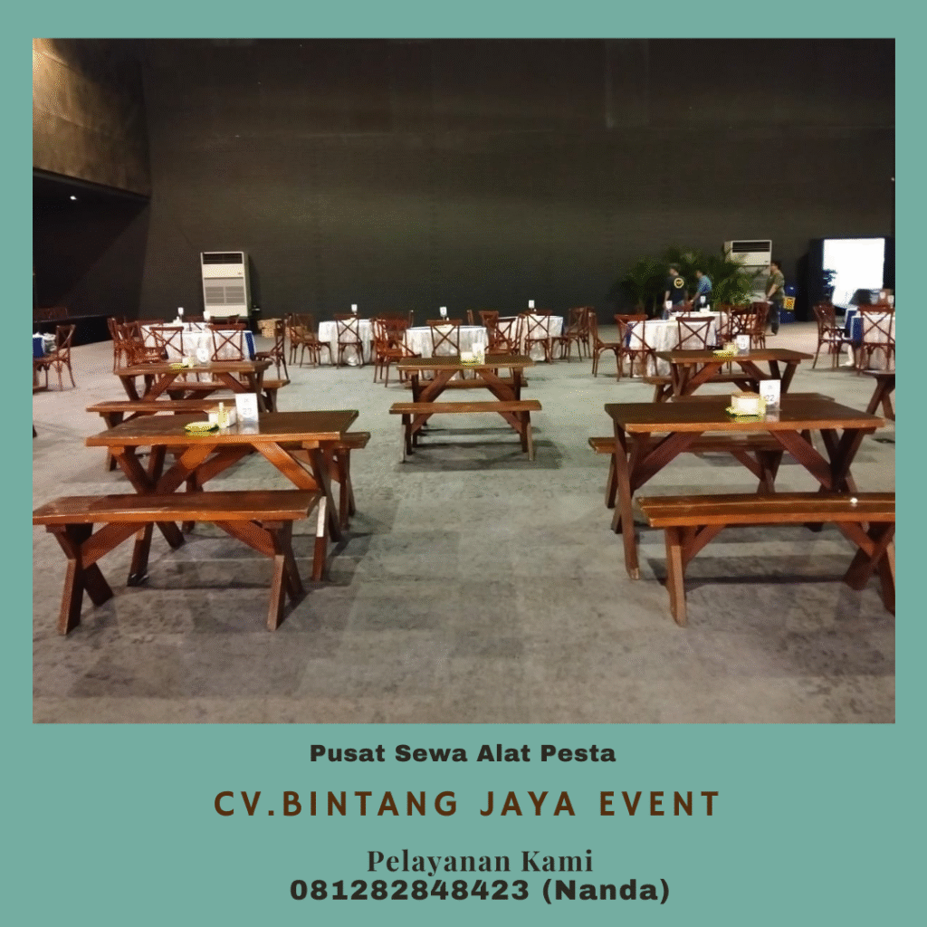 Jasa Sewa Meja Outdoor Taman Aneka Model di Jakarta