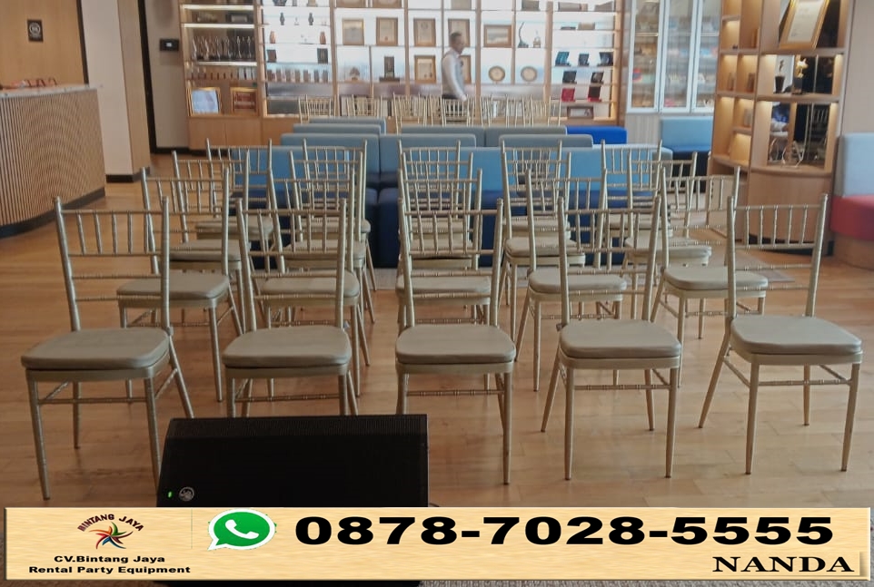 Pusat Sewa Kursi Tiffany Kayu Siap Antar Di Tangerang