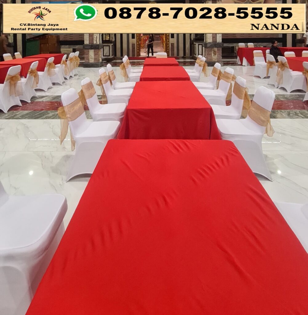 Sewa Meja 120x80cm Kursi Dan Air Cooler Jakarta