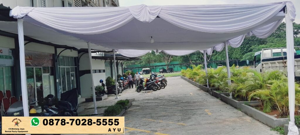Disewakan Tenda Konvensional Dekorasi Plafon Di Balaraja Tangerang