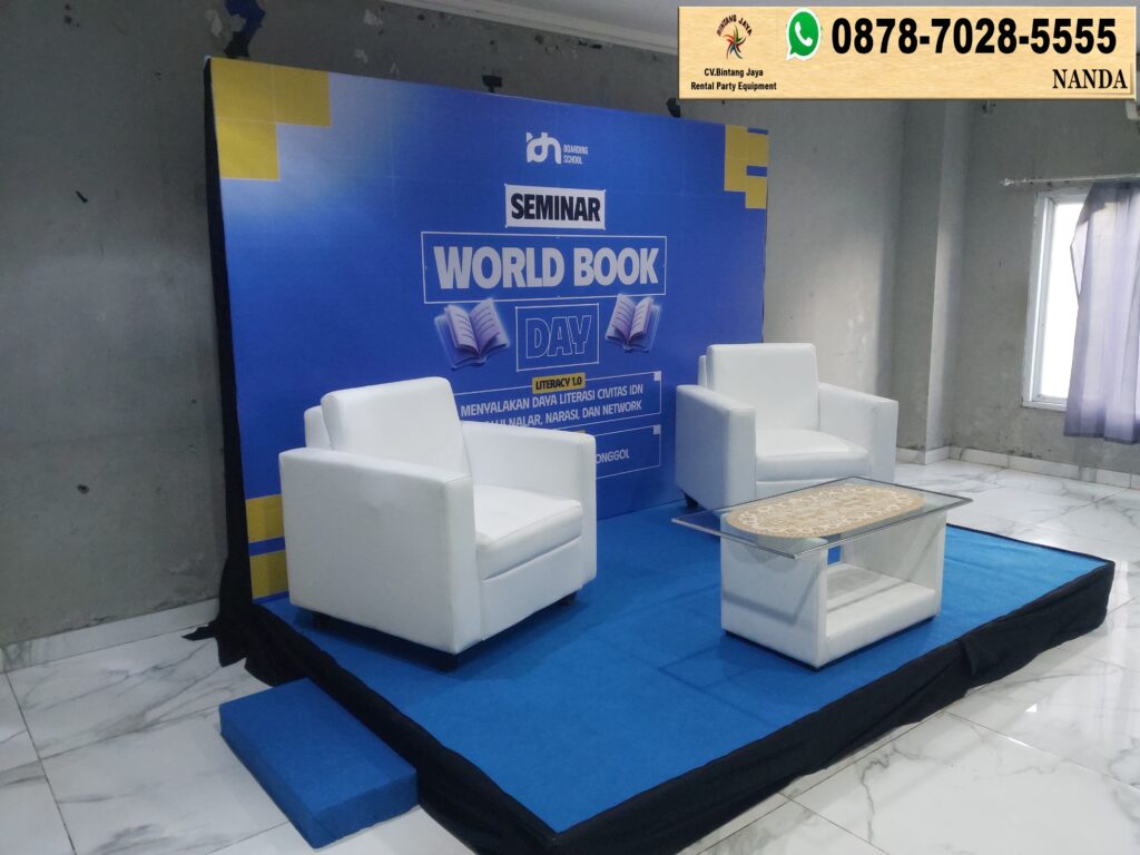 Rental Panggung 3x4 Meter Indoor di Jakarta