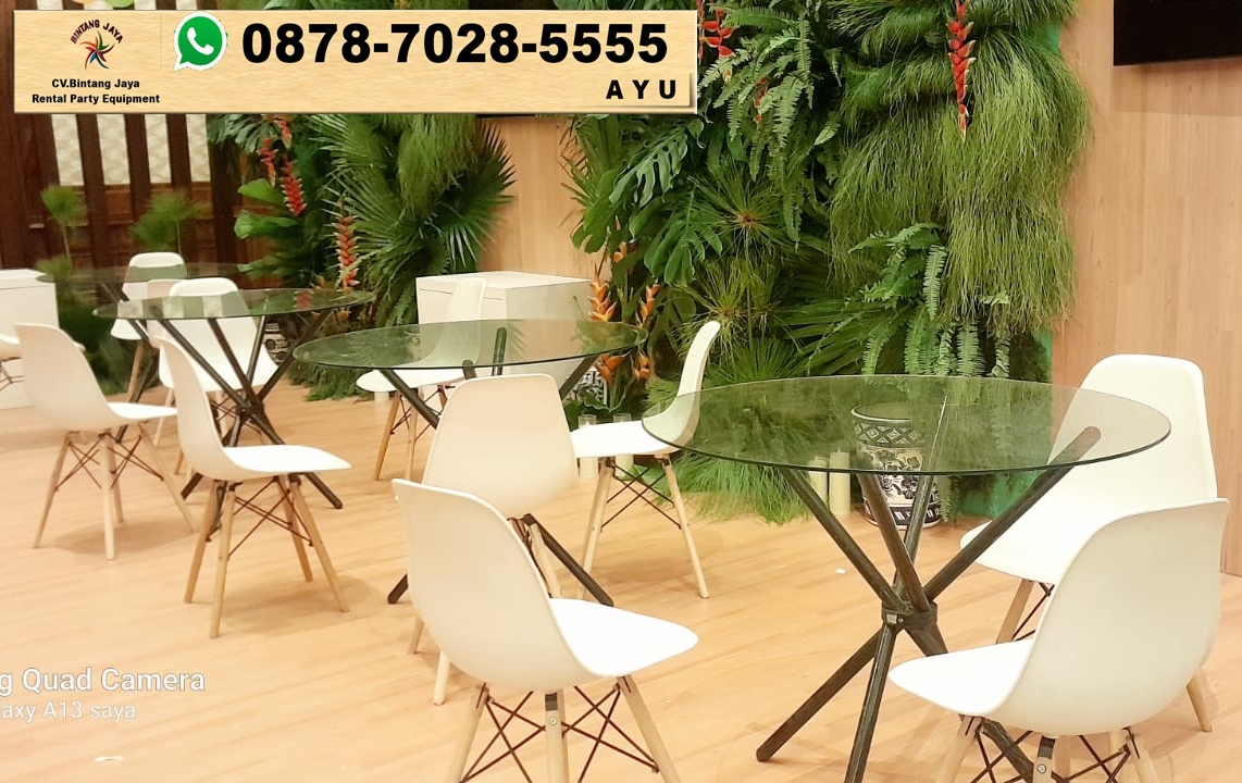 Sewa Kursi Scramble Putih Bersih di Jakarta