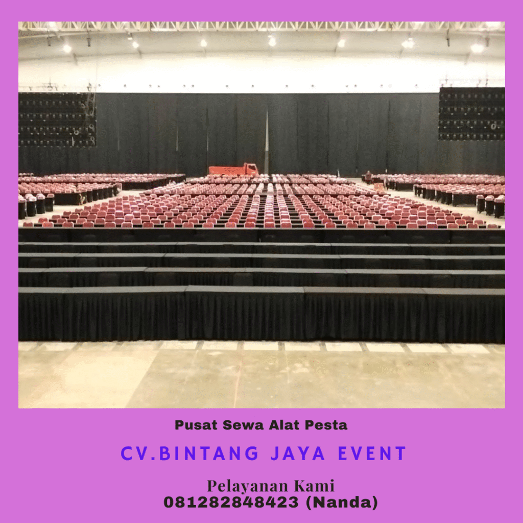 Sewa Meja Kotak,Tirai Dan Kursi Di Kuningan City Jaksel