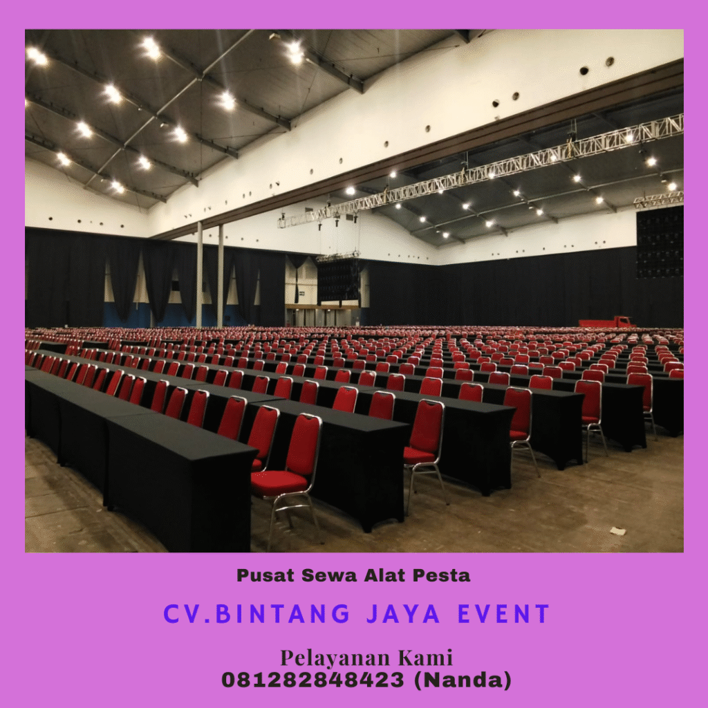 Sewa Meja Kotak,Tirai Dan Kursi Di Kuningan City Jaksel