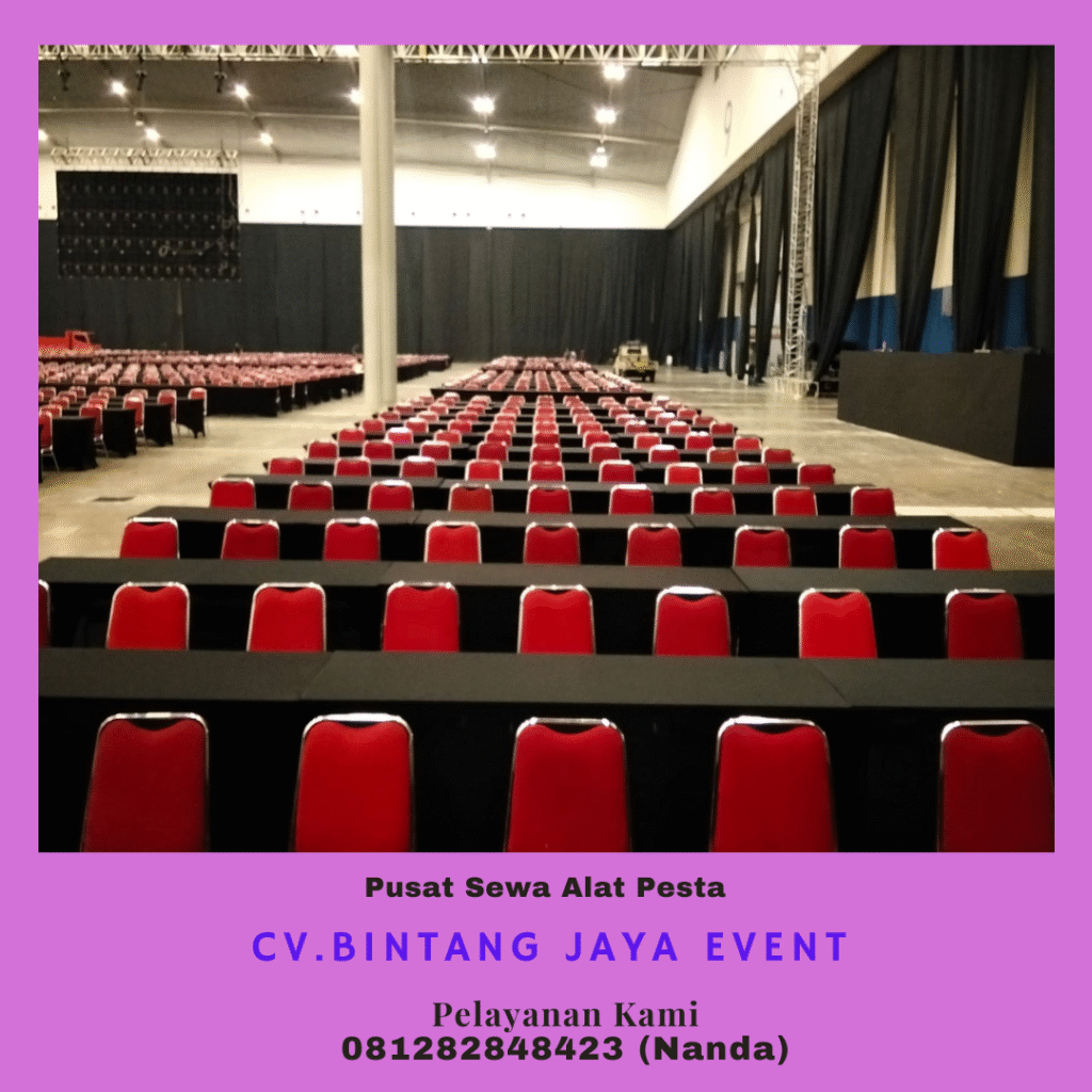 Sewa Meja Kotak,Tirai Dan Kursi Di Kuningan City Jaksel