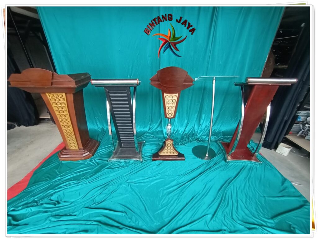 Sewa Podium Kayu VIP Ukir Jakarta