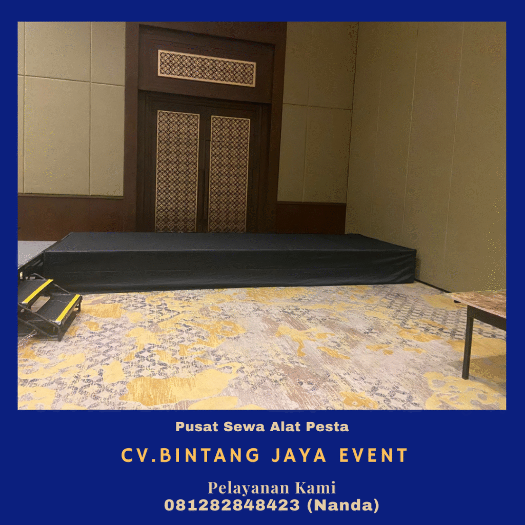 Pusat Rental Panggung Portable Free Setting Jakarta