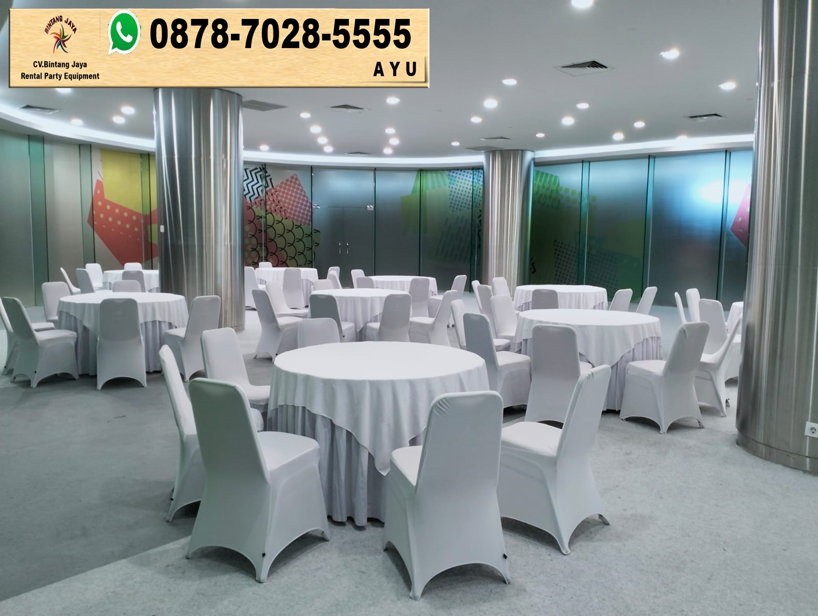 Rental Round Table Dan Kursi Briliant Center Jakarta