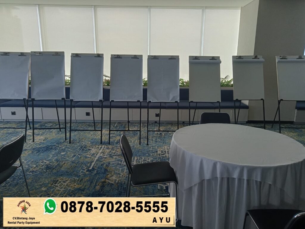 Sewa Plif Chat Dan Meja Bulat Jakarta