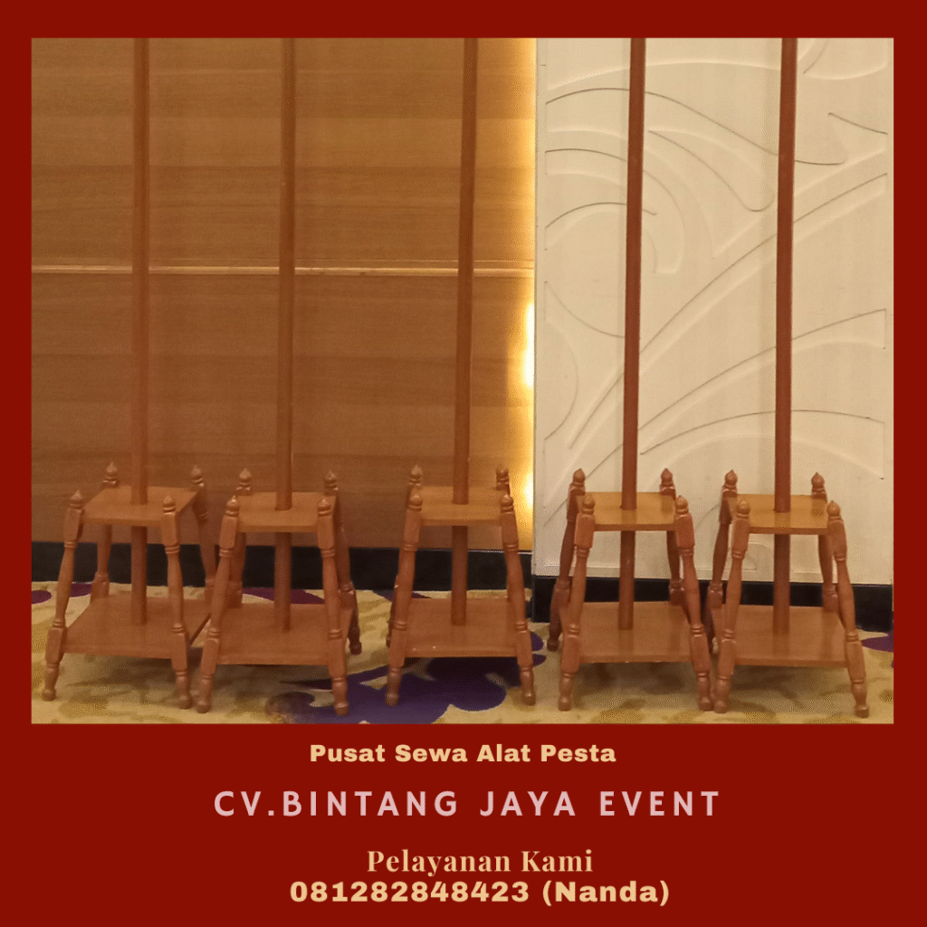 Sewa Tiang Pataka atau Bendera VIP Kayu Jakarta