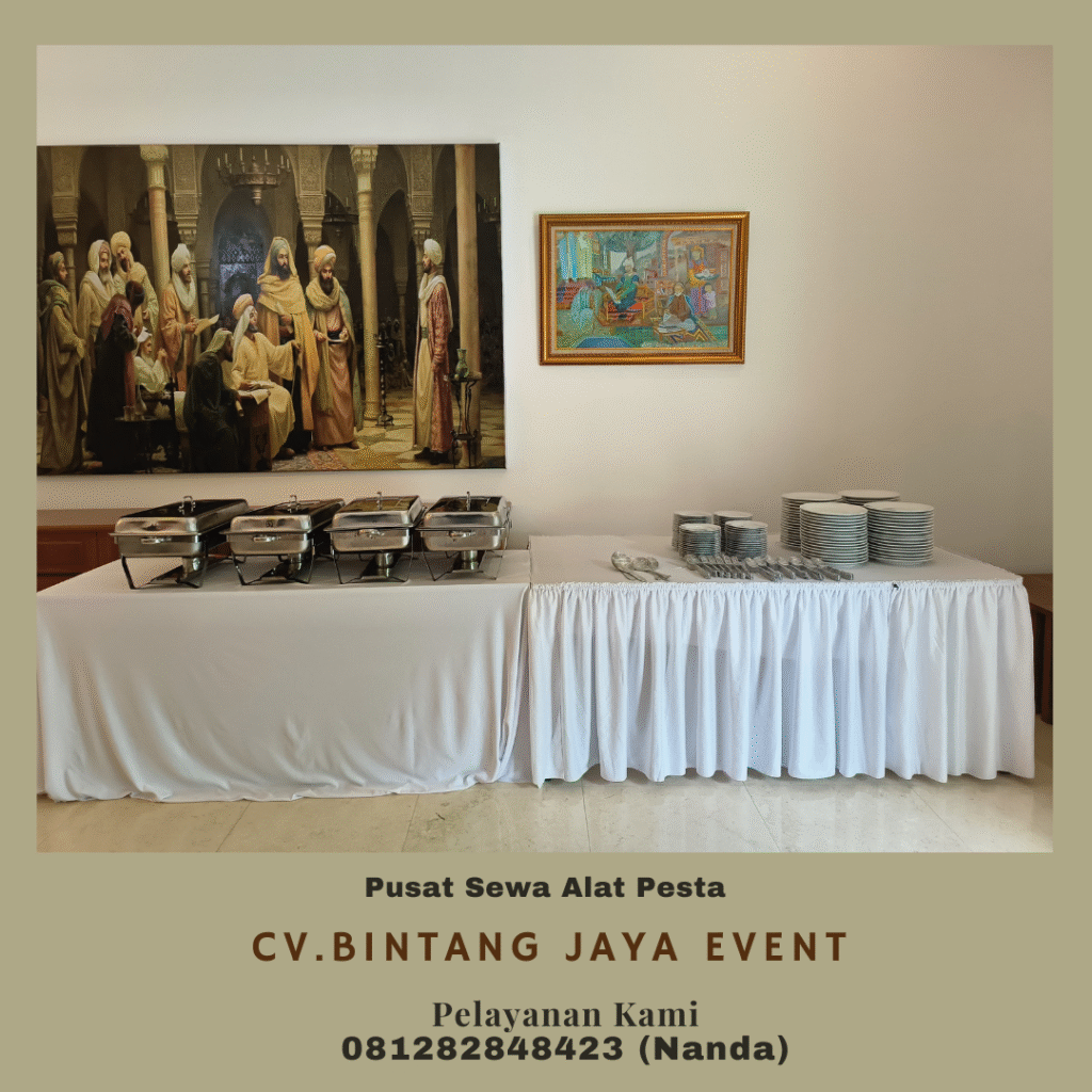 Sewa Alat Prasmanan Hotel Lengkap Jabodetabek